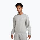 Кофта чоловіча Nike Club French Terry Crew dark grey heather/white
