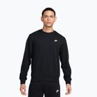 Кофта чоловіча Nike Club French Terry Crew black/white