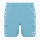 Шорти тенісні чоловічі Nike Court Advantage Dri-FIT 7" denim turquoise/ armory navy/ white