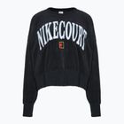Кофта тенісна жіноча Nike Court Heritage OOS black / black / flat pewter / white
