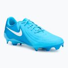 Футбольні бутси Nike Phantom GX II Academy FG/MG синього кольору / білі