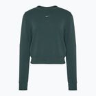 Жіночий світшот Nike Dri-FIT One Crew Neck French Terry жіночий вінтажний зелений/чорний