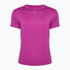 Футболка жіноча Nike One Classic Dri-Fit hot fuchsia / black