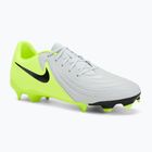 Кросівки футбольні чоловічі Nike Phantom GX 2 Academy FG/MG metallic silver/volt/black