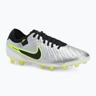 Чоловічі футбольні бутси Nike Legend 10 Pro Ag-Pro металік сріблястий / вольт / чорний