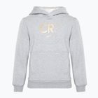 Дитячий світшот Nike CR7 Club Fleece світло-димчастий сірий / верес / металеве золото