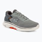 Кросівки чоловічі SKECHERS Go Walk 7 The Construct grey/white/orange