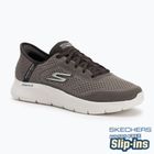 Кросівки чоловічі SKECHERS Slip-ins Go Walk Flex New World brown
