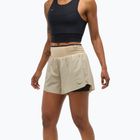 Шорти для бігу жіночі HOKA Skyglide oatmeal