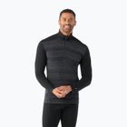 Чоловічий термокостюм Smartwool Classic Thermal Merino Базовий шар 1/4 на блискавці Коробка чорного кольору