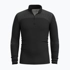 Кофта термічна чоловіча Smartwool Intraknit Thermal Merino Base Layer 1/4 Zip black/white