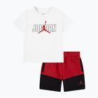 Комплект дитячий Nike Jordan Stacked Mixed gym red