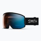 Окуляри лижні Smith Proxy black/ chromapop pro photochromic blue mirror