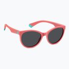 Окуляри сонцезахисні дитячі Polaroid PLD 8065/S coral/grey polarized