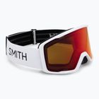Окуляри гірськолижні Smith Tribute white/red sol-x mirror