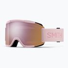 Гірськолижні окуляри Smith Squad carnation/chrp everyday rose gold mirror/clear