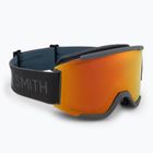 Гірськолижні окуляри  Smith Squad slate/chromapop pro photochromic red mirror