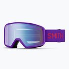 Окуляри лижні Smith Tribute S1 fresh purple/blue sensor mirror antifog
