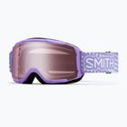 Окуляри лижні дитячі Smith Daredevil S2 light lavender dot clouds/ignitor mirror antifog