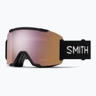 Окуляри лижні Smith Squad S2 black/chromapop everyday rose gold mirror
