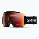 Окуляри лижні Smith Squad S3-S1 black/chromapop pro photochromic red mirror
