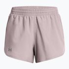 Шорти для бігу жіночі Under Armour Fly By 3" tetra gray/tetra gray/reflective