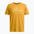 Футболка для тренувань чоловіча Under Armour Project Rock Made Not Born golden yellow/steeltown gold