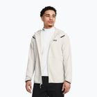 Кофта чоловіча Under Armour Unstoppable Fleece Full Zip HD summit white/black
