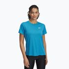 Футболка для тренувань жіноча Under Armour Tech Textured ether blue/white