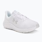 Кросівки для бігу жіночі Under Armour Charged Pursuit 4 white/white/metallic silver