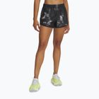 Шорти для бігу жіночі Under Armour Fly By 3" Printed black / reflective