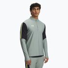 Кофта футбольна чоловіча Under Armour Challenger Pro 1/4 Zip silica green / black / sonic yellow