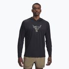 Кофта для тренувань чоловіча Under Armour Project Rock Iso-Chill Hoody black / hyper green