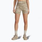 Шорти для тренувань жіночі Under Armour Project Rock Middy city khaki / black