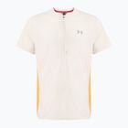Футболка для бігу чоловіча Under Armour Trail Run Zip stone/noble gold/reflective