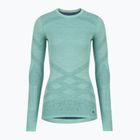 Жіноча термоактивна кофта Smartwool Intraknit Thermal Merino Baselayer Crew pacific blue/nightfall blue