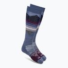 Шкарпетки лижні жіночі Smartwool Ski Targeted Cushion Pattern OTC nightfall blue
