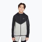 Кофта дитяча Nike Sportswear Tech Fleece Full Zip dark grey heather/black/black/black