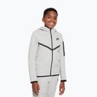 Кофта дитяча Nike Sportswear Tech Fleece dark grey heather/black/black