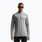 Кофта для бігу чоловіча Nike Stride 1/4 Zip Dri-Fit smoke grey/heather