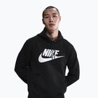Кофта чоловіча Nike Club Pullover Hoodie black/black/white