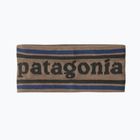 Пов'язка на голову жіноча Patagonia Powder Town park stripe: marlow brown