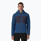 Куртка софтшел чоловіча Patagonia R2 TechFace Hoody clement blue