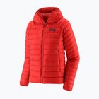 Пуховик жіночий Patagonia Down Sweater Hoody sizzle red