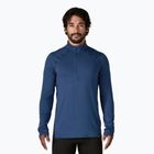 Кофта чоловіча Patagonia Cap Termal Weight Zip Neck clement blue