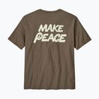 Футболка чоловіча Patagonia Balance Organic peace seeds / marlow brown