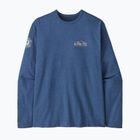 Кофта чоловіча Patagonia Lightweight Unity Fitz Wildrise Crew clement blue
