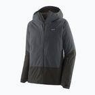 Куртка противітряна чоловіча Patagonia Insulated Storm Shift black w / smolder blue