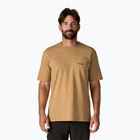 Футболка чоловіча Patagonia Boardshort Logo Pocket Responsibili talon gold