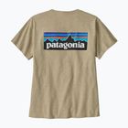 Футболка жіноча Patagonia P-6 Logo Responsibili-Tee pumice
